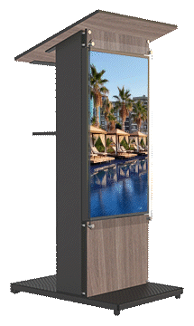 Digital Media Podium Animated