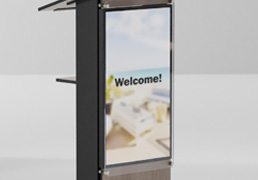 Media Podium Custom Media Display