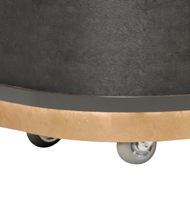 Luxe Bar Hidden Casters