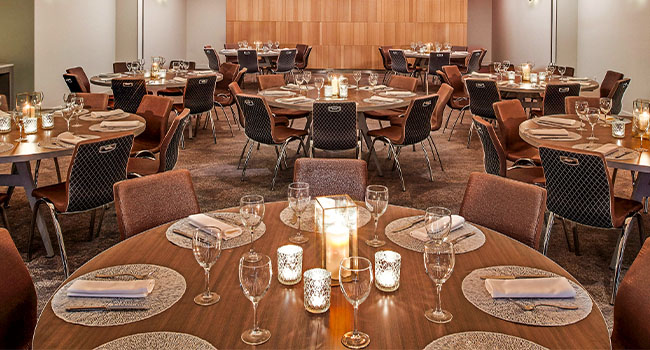 W Hotel with iDesign Round tables & Bend Chairs